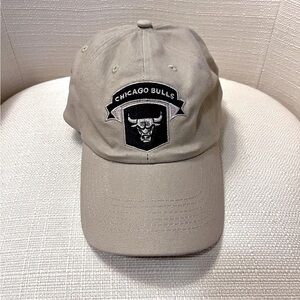 Chicago Bulls Hat Cap Strap Back Brown Black Dad Hat NBA Basketball Mens Adult